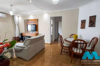 Apartamento de 86 m² com 2 quartos, na guilhermina em praia grande