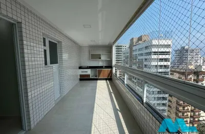 Apartamento 2 quartos, 3 vagas, piscina, na caiçara em praia grande