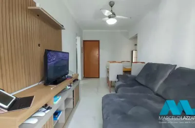 Apartamento a venda de 51 m² com 1 suíte e 2 banheiros, na guilhermina em praia grande a 250 m da praia