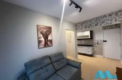 Apartamento mobiliado de 1 quarto no maracanã em praia grande