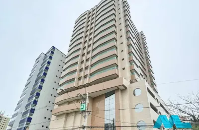 Apartamento novo com 3 suítes, 2 vagas, na aviação em praia grande