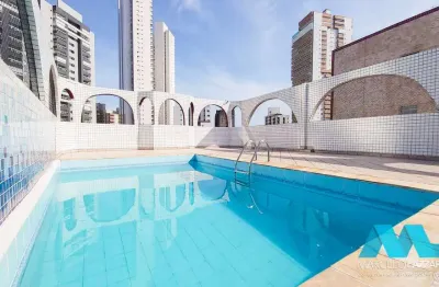 Apartamento 1 quarto, piscina, no boqueirão em praia grande, 150 m da praia
