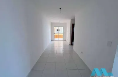 Apartamento de 60m² com 2 quartos, 1 vaga, no boqueirão em praia grande