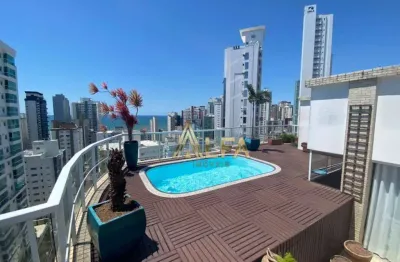 Cobertura duplex com vista mar em balneário camboriú