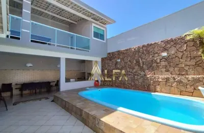 Casa espaçosa c. 4 dorm.´mobiliada, com piscina - itajaí sc