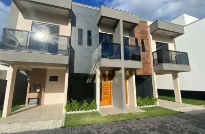 Sobrado com 2 suítes e  ampla área de lazer  / gravatá de navegantes sc