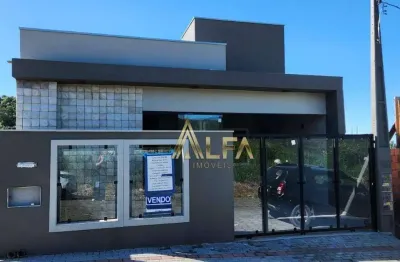 Casa à venda, 126 m² por r$ 650.000,00 - nossa  senhora  de fátima  - penha/sc