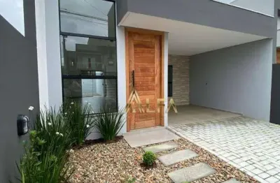 Casa com 1 suíte + 1 quarto à venda, 76 m² por r$ 450.000 - itacolomi - balneário piçarras/sc