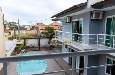 Sobrado alto padrão com 4 dormitórios à venda, 330 m² por r$ 2.800.000 - meia praia - navegantes/sc