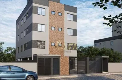 Apartamento com 2 dormitórios à venda, 38 m² por r$ 295.000,00 - nossa senhora de fatima - penha/sc