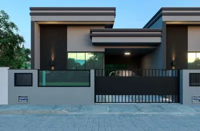 Casa moderna com 2 dormitórios à venda, 79 m² por r$ 445.000 - itacolomi - balneário piçarras/sc