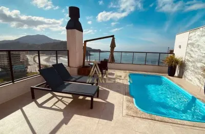 Apartamento à 100m do mar / com 3 dormitórios climatizados à venda, 105 m² por r$ 990.000 - gravatá - navegantes/sc