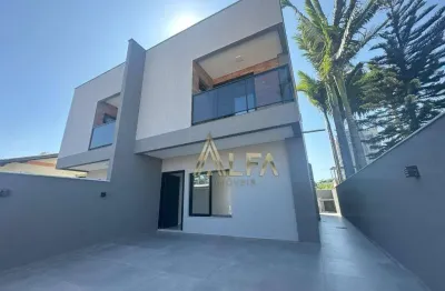 Sobrado com 3 dormitórios à venda, 130 m² por r$ 990.000,00 - armação - penha/sc