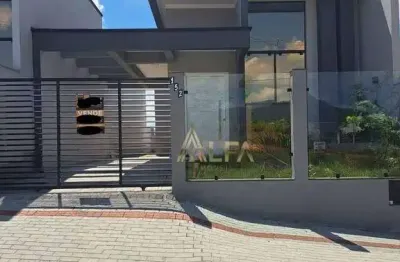 ?? casa nova à venda – loteamento europa | indaial/sc ?? r$ 615.000 ??? 3 quartos ?? 3 banheiros ?? 2 vagas de garagem ?? bairro planejado e tranquilo