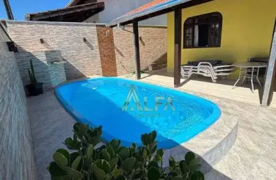Casa com 3 dormitórios à venda, 150 m² por r$ 850.000 - praia de armação do itapocorói - penha/sc