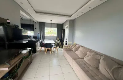 Apartamento com 2 dormitórios sendo 1 suíte   à venda, 63 m² por r$ 410.000 - gravatá - navegantes/sc