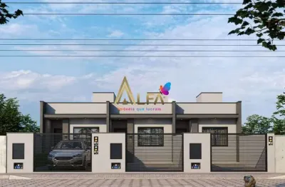 Casa com 2 dormitórios sendo 1 suíte à venda, 53 m² por R$ 419.000 - Meia Praia