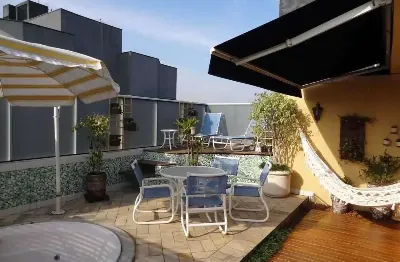 Cobertura com 3 quartos à venda na avenida anita garibaldi, 1530, cabral, curitiba, 186 m2 por r$ 1.400.000