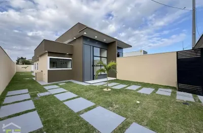Casa para venda em rio das ostras, enseada das gaivotas, 3 dormitórios, 1 suíte, 2 banheiros, 2 vagas