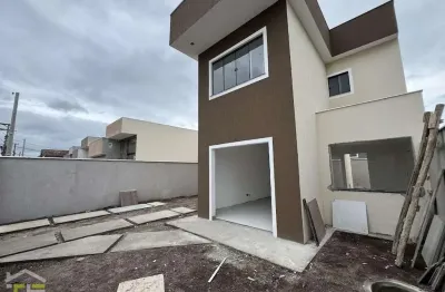Casa para venda em rio das ostras, enseada das gaivotas, 3 dormitórios, 1 suíte, 3 banheiros, 2 vagas
