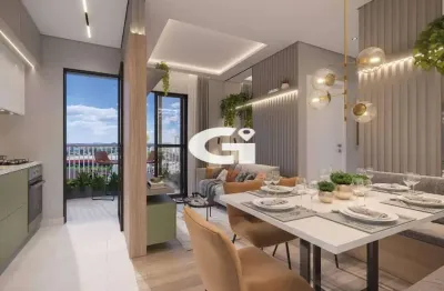 Residencial serra dourada studios, 2 e 3 quartos com sacada no bairro alto em curitiba