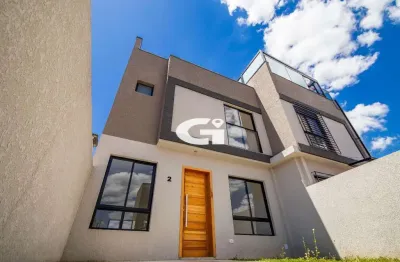 Excelente sobrado novo com 3 quartos sendo 1 suíte no lindóia