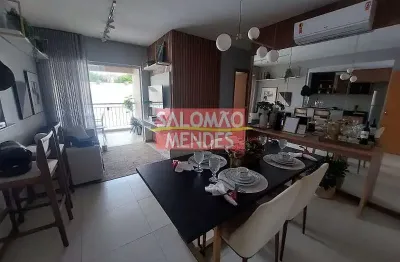 Apartamento à venda 2 quartos, 1 suite, 1 vaga, 73m², marambaia, belém - pa