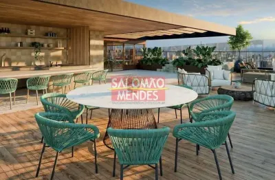 Vende apartamento, suíte, sacada gourmet, 2 vagas - batista campos