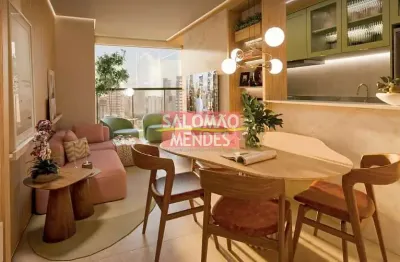 Apartamento 2 quartos, suite master, área de lazer completa