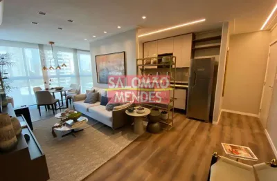 Maravilhoso apartamento de 106m², varanda gourmet, área de lazer completa.