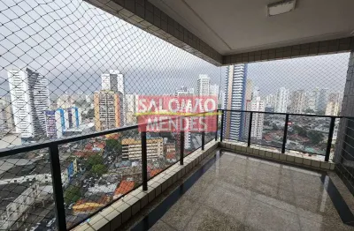 Apartamento um por andar, 264m2 no umarizal, alto, nascente, 3 vagas