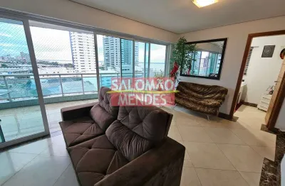 Apartamento vista baia, um por andar, 03 suítes, gabinete, 03 vagas