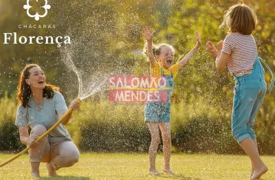 Chacaras Florença - Lotes em condomínio fechado no melhor da Augusto Montenegro