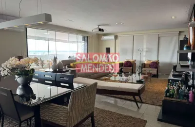 Apartamento 313 m2 junto ao boulevard shopping e da doca, andar alto, vista baia.