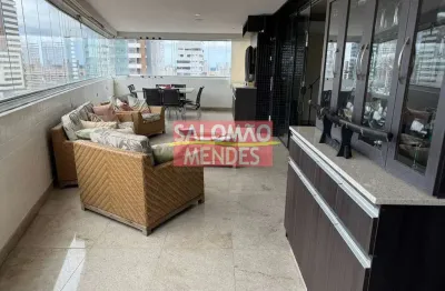 Apartamento 313 m2 junto ao boulevard shopping e da doca, andar alto, vista baia.