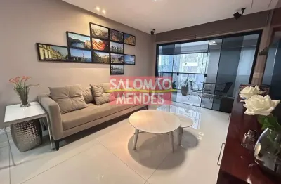 Apartamento em batista campos, alto padrão, 140m2 com 03 vagas.