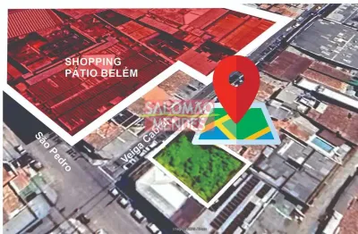 Área comercial junto ao shopping patio belém - 16mts de frente