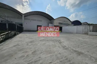 Galpão logistico em condomínio/ananindeua, patio, guarita, pé direito 11 mts