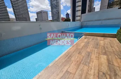 Apartamento umarizal 3 suítes, vista baia, andar alto. junto a doca.