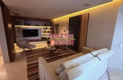 Apartamento luxuoso 04 suítes, 04 vagas junto a doca. vista baia.