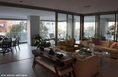 Apartamento para venda em são paulo, pinheiros, 4 dormitórios, 4 suítes, 5 banheiros, 4 vagas