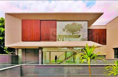 Casa em condomínio fechado alto padrao no jardim cordeiro/alto da boa vista em são paulo - sp