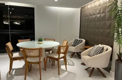 Apartamento alphaville 3/4 2 vagas finamente decorado