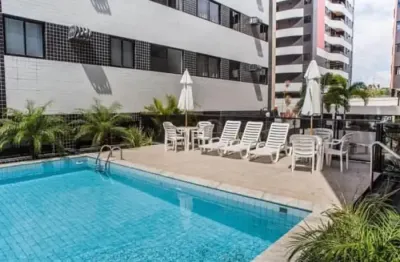 Apartamento na jatiúca com 3 quartos, sendo 1 suíte,  semi-mobiliado
