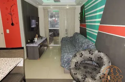 Apartamento à venda, 2 quartos, 1 vaga, morro nova cintra - santos/sp