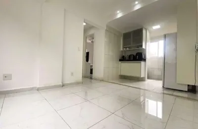 Apartamento à venda, 2 quartos, 1 suíte, 1 vaga, aparecida - santos/sp