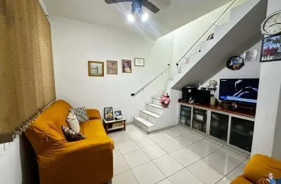 Sobrado à venda, 3 quartos, 1 suíte, 1 vaga, rádio clube - santos/sp