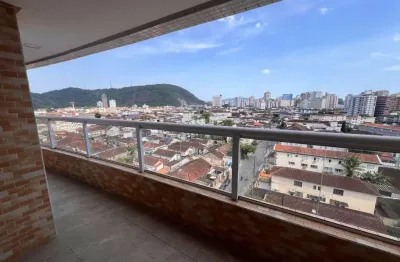 Apartamento à venda, 2 quartos, 1 suíte, 2 vagas, vila valença - são vicente/sp