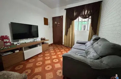 Apartamento à venda, 2 quartos, 1 vaga, são jorge - santos/sp