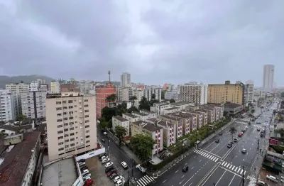 Apartamento à venda, 1 quarto, 1 vaga, centro - são vicente/sp